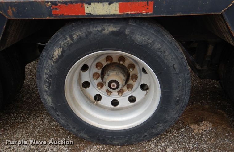 image for item LT9012 2007 Pitts LB55-24D  lowboy equipment trailer