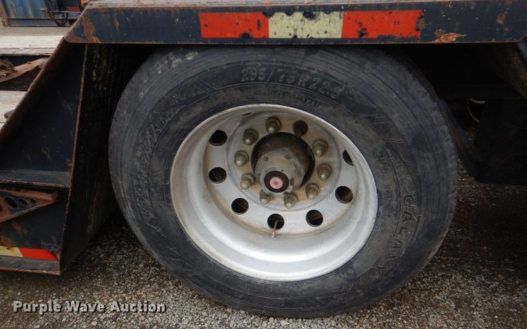 image for item LT9012 2007 Pitts LB55-24D  lowboy equipment trailer