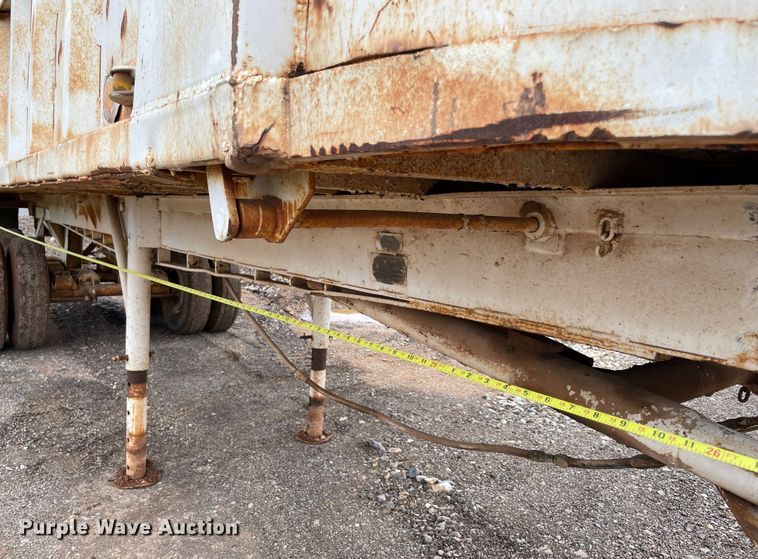 image for item MI9590 1968 Lufkin THD2  end dump trailer