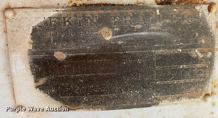 image for item MI9590 1968 Lufkin THD2  end dump trailer