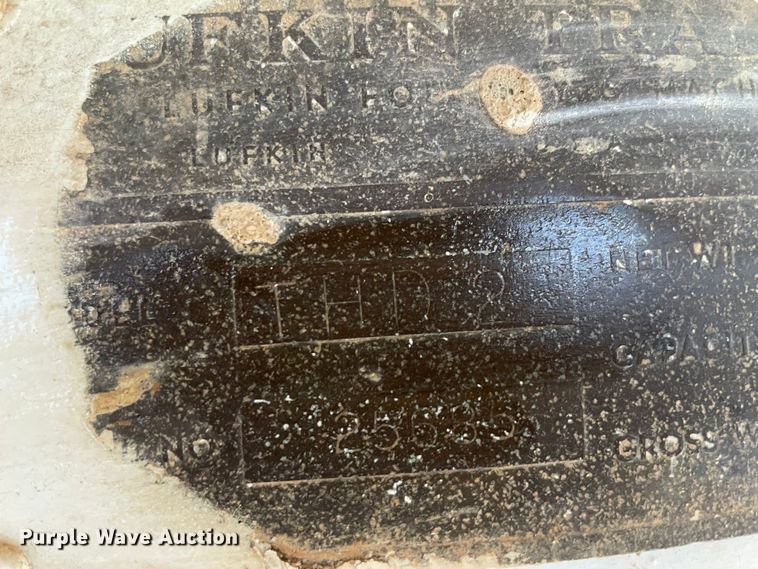 image for item MI9590 1968 Lufkin THD2  end dump trailer