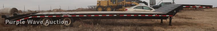 image for item MJ9239 2008 Trail King TK50  drop deck equipment trailer