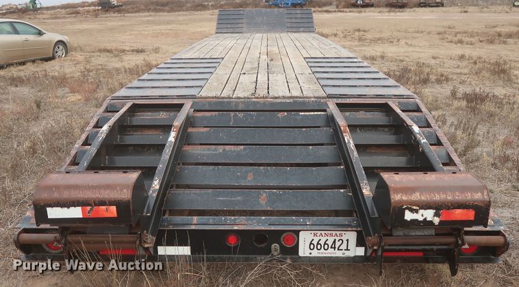 image for item MJ9239 2008 Trail King TK50  drop deck equipment trailer