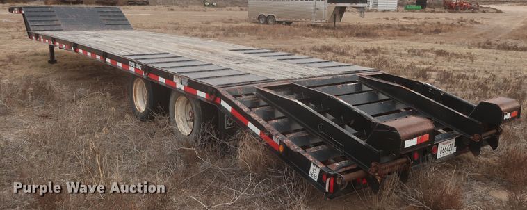 image for item MJ9239 2008 Trail King TK50  drop deck equipment trailer