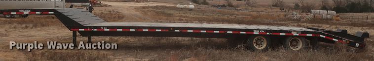 image for item MJ9239 2008 Trail King TK50  drop deck equipment trailer