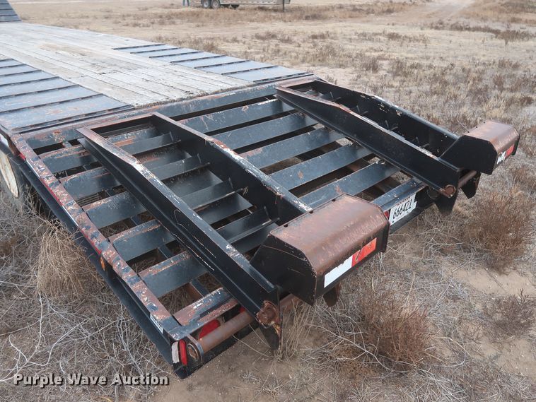 image for item MJ9239 2008 Trail King TK50  drop deck equipment trailer