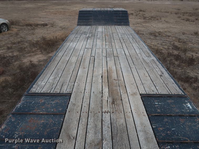 image for item MJ9239 2008 Trail King TK50  drop deck equipment trailer