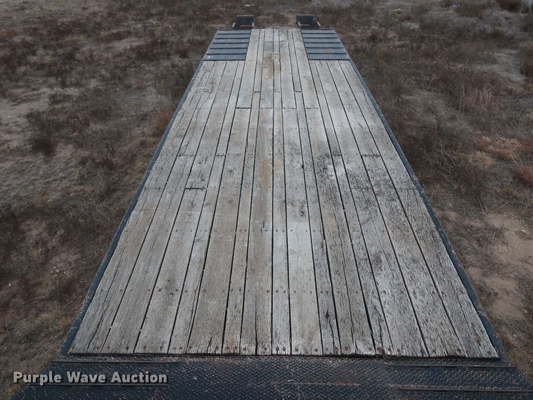 image for item MJ9239 2008 Trail King TK50  drop deck equipment trailer