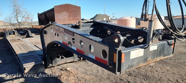 image for item MJ9278 2012 Fontaine Magnitude 55H  lowboy equipment trailer