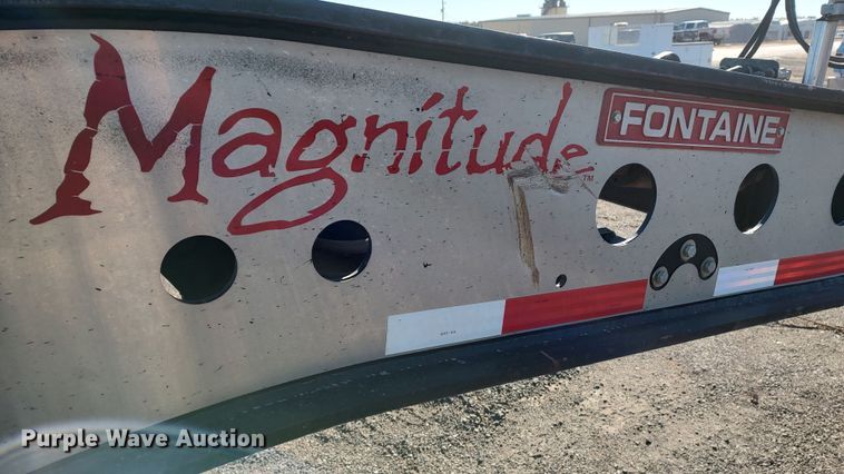 image for item MJ9278 2012 Fontaine Magnitude 55H  lowboy equipment trailer