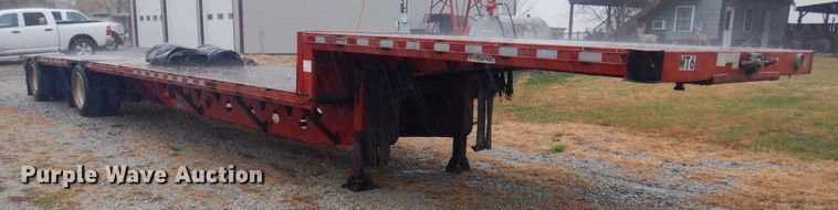 image for item MW9378 2006 Manac 13248801  drop deck trailer
