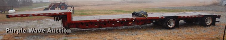 image for item MW9378 2006 Manac 13248801  drop deck trailer