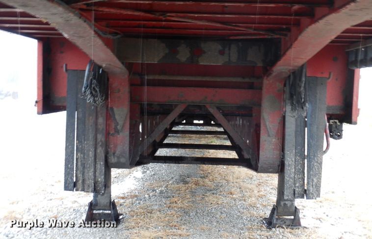 image for item MW9378 2006 Manac 13248801  drop deck trailer