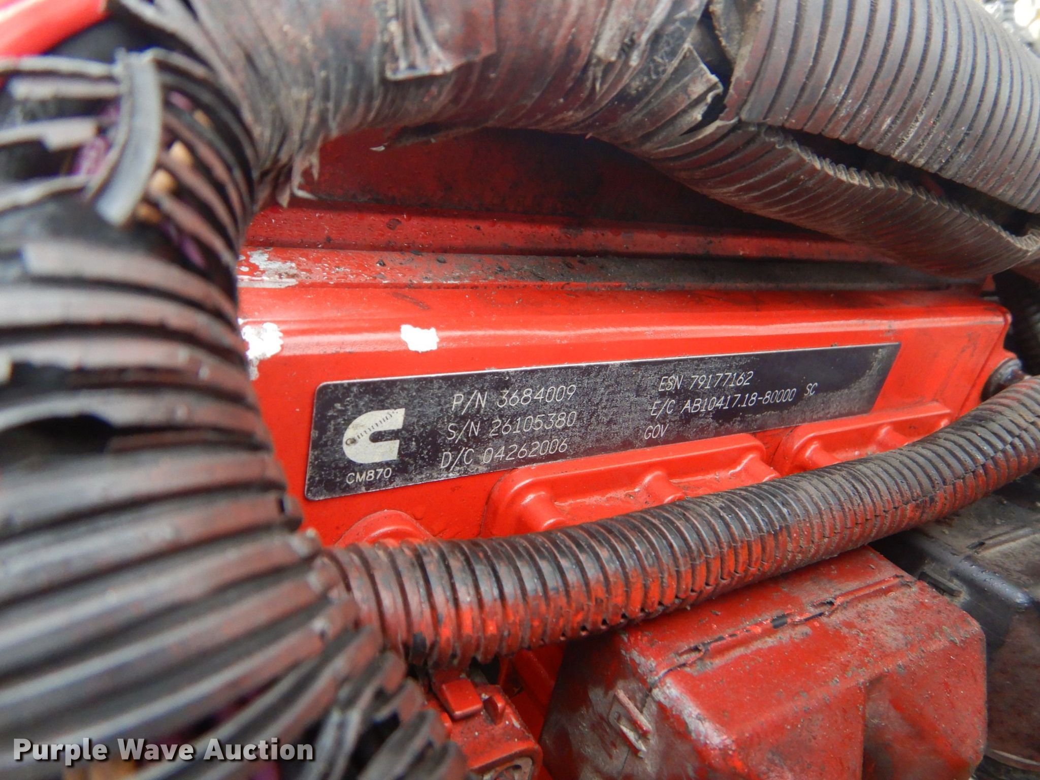 Cummins ISX engine in Jacksonville, TX Item LT9009 sold Purple Wave