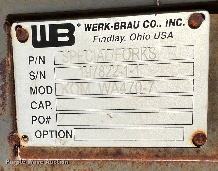 image for item DO8882 2010 Komatsu WA470-6  wheel loader