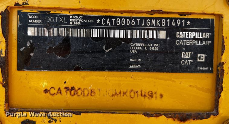 image for item DO8884 2014 Caterpillar D6T XL  dozer