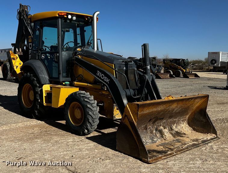 image for item DO8885 2014 John Deere 310SK  backhoe