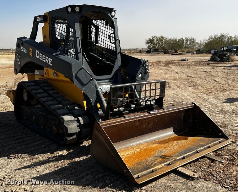 image for item DO8889 2016 John Deere 333G  tracked skid steer loader