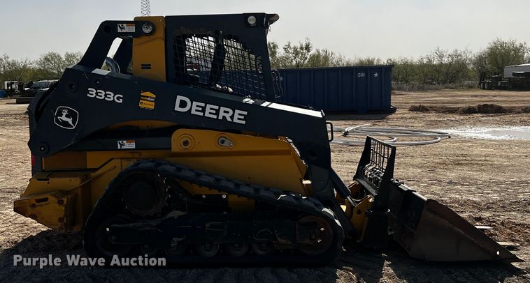 image for item DO8889 2016 John Deere 333G  tracked skid steer loader