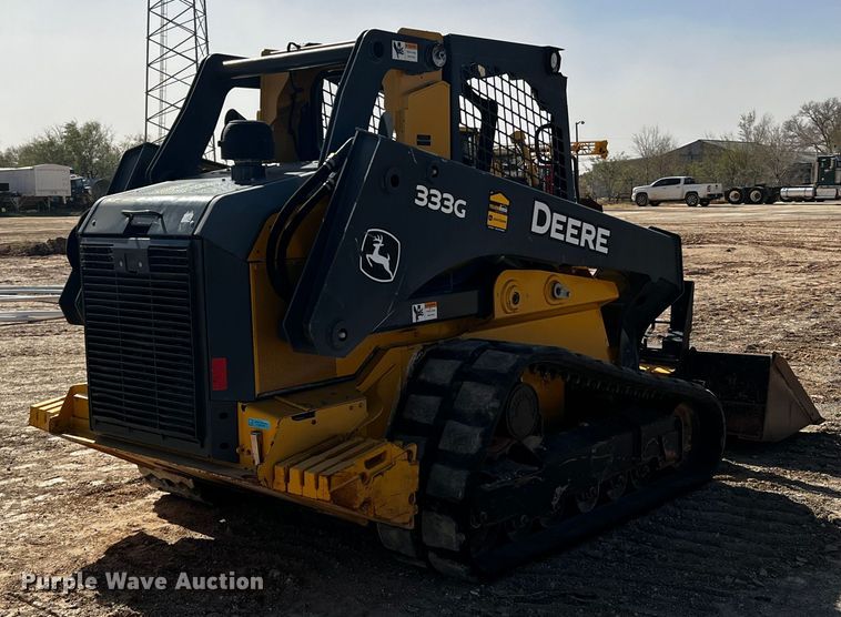 image for item DO8889 2016 John Deere 333G  tracked skid steer loader