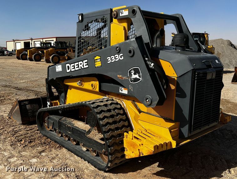 image for item DO8889 2016 John Deere 333G  tracked skid steer loader