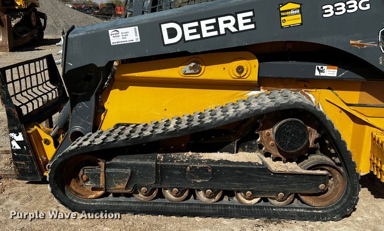 image for item DO8889 2016 John Deere 333G  tracked skid steer loader