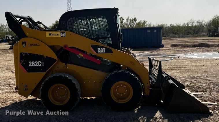 image for item DO8890 2012 Caterpillar 262C2  skid steer loader