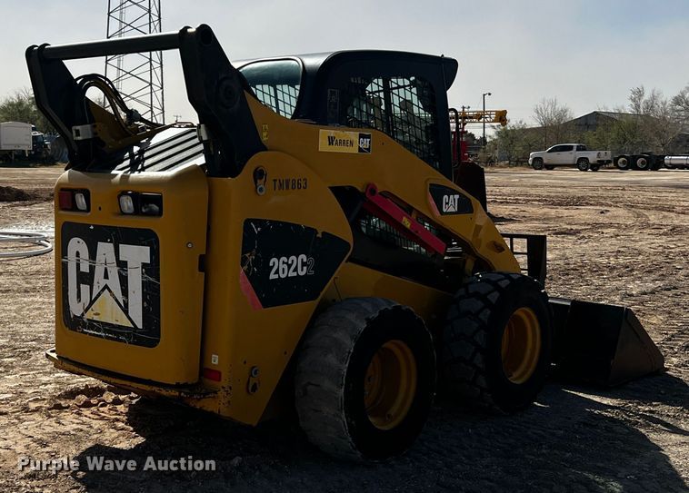 image for item DO8890 2012 Caterpillar 262C2  skid steer loader