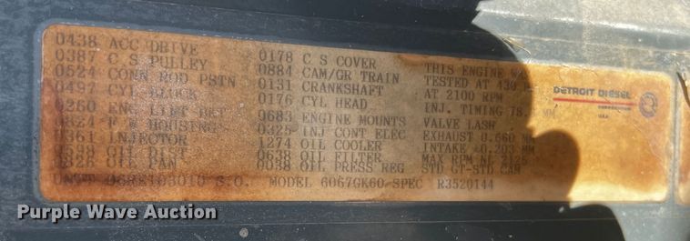 image for item DO8896 1995 Kenworth W900  semi truck