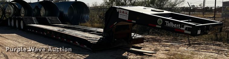 image for item DO8897 2013 Talbert  lowboy equipment trailer
