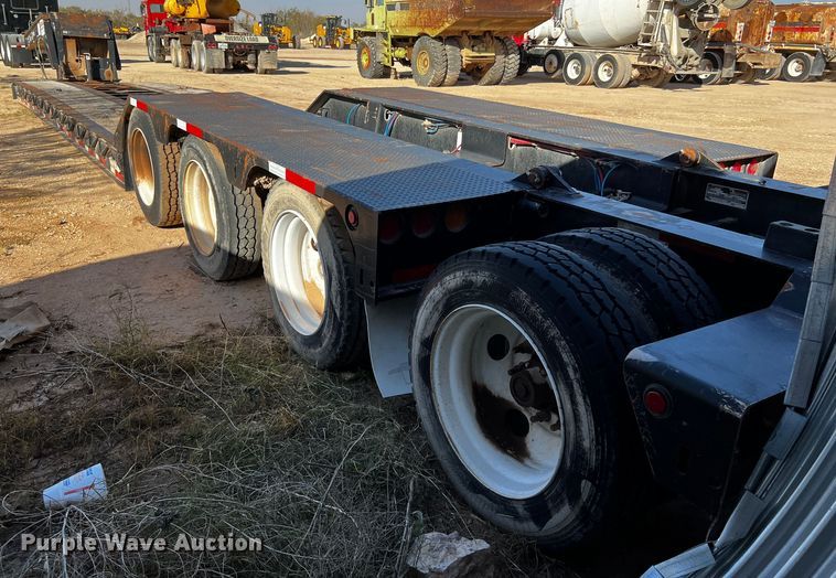 image for item DO8897 2013 Talbert  lowboy equipment trailer