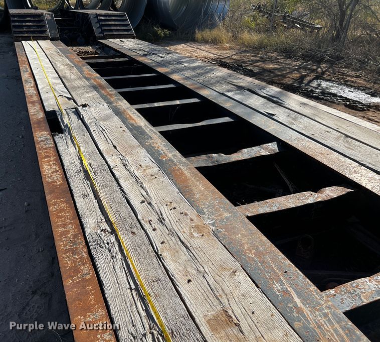 image for item DO8897 2013 Talbert  lowboy equipment trailer