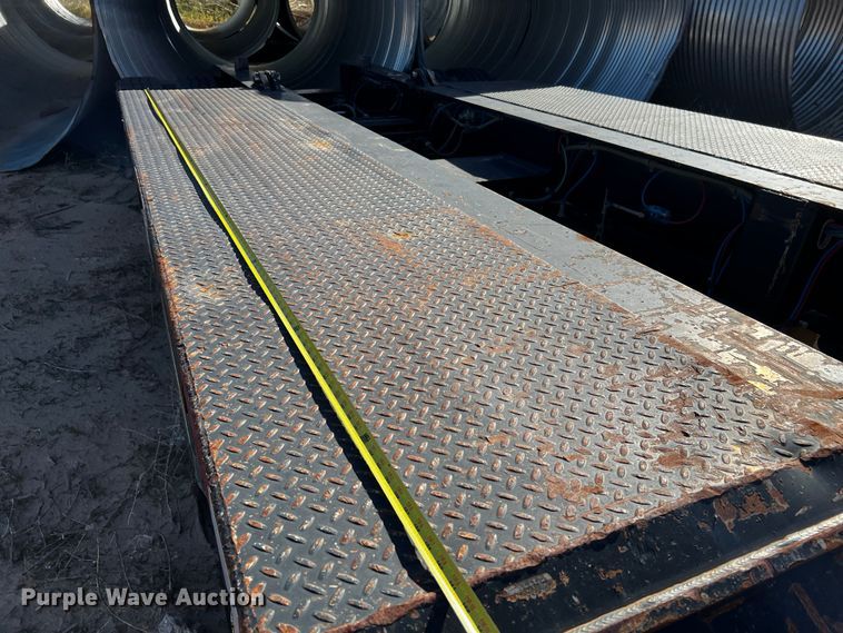 image for item DO8897 2013 Talbert  lowboy equipment trailer