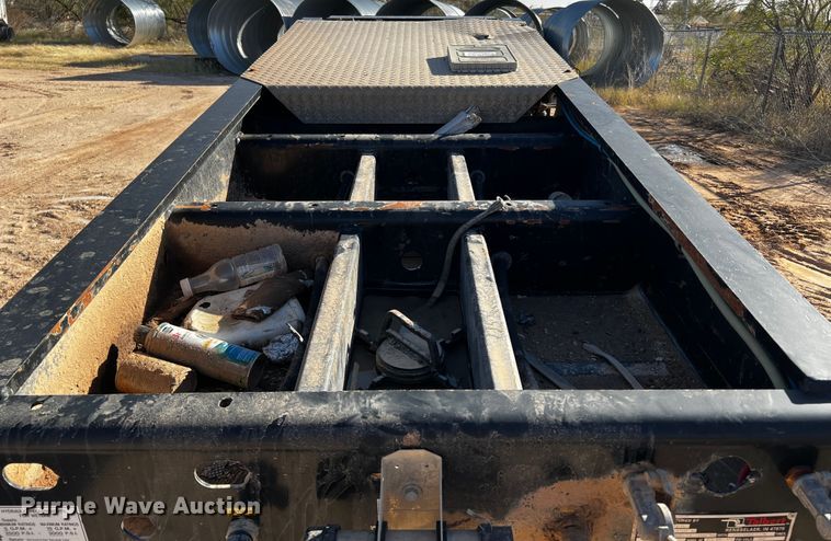 image for item DO8897 2013 Talbert  lowboy equipment trailer