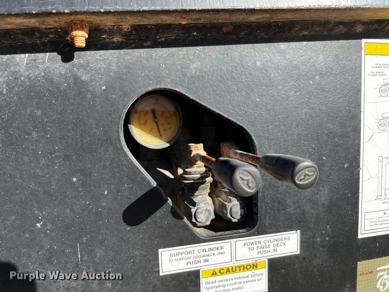 image for item DO8897 2013 Talbert  lowboy equipment trailer