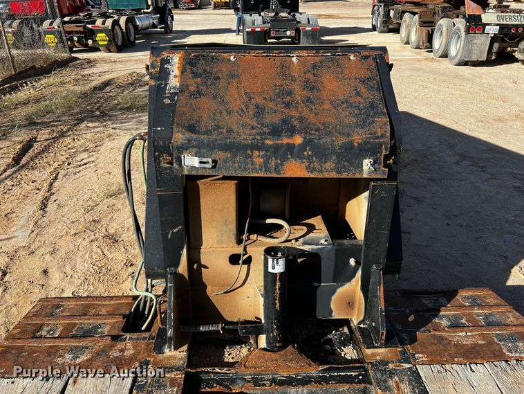 image for item DO8897 2013 Talbert  lowboy equipment trailer