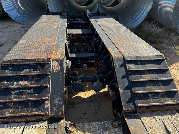 image for item DO8897 2013 Talbert  lowboy equipment trailer