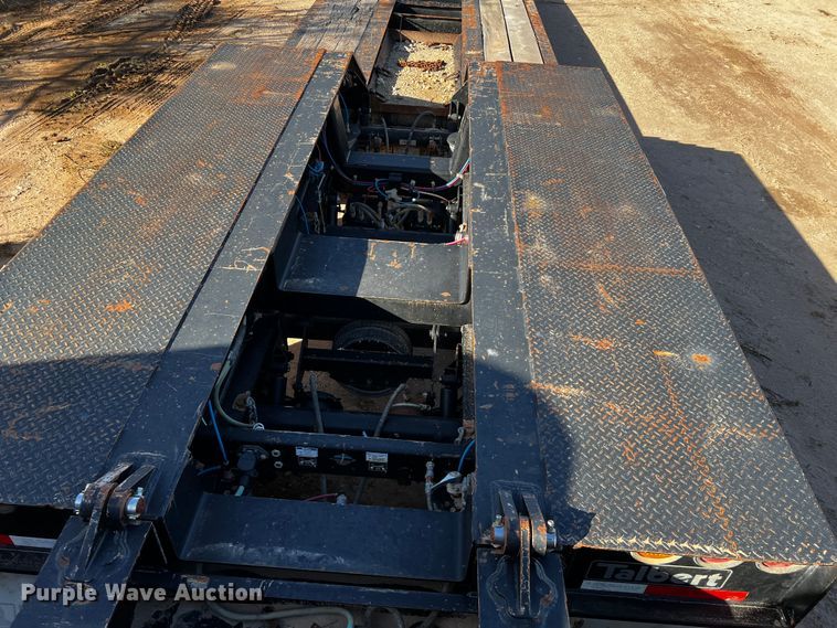 image for item DO8897 2013 Talbert  lowboy equipment trailer