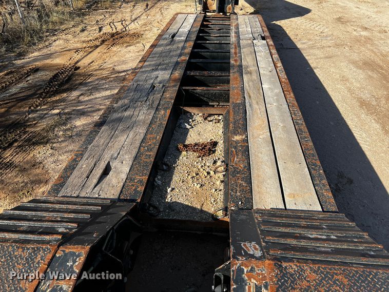 image for item DO8897 2013 Talbert  lowboy equipment trailer