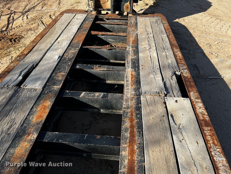 image for item DO8897 2013 Talbert  lowboy equipment trailer