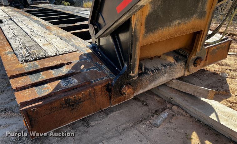 image for item DO8897 2013 Talbert  lowboy equipment trailer