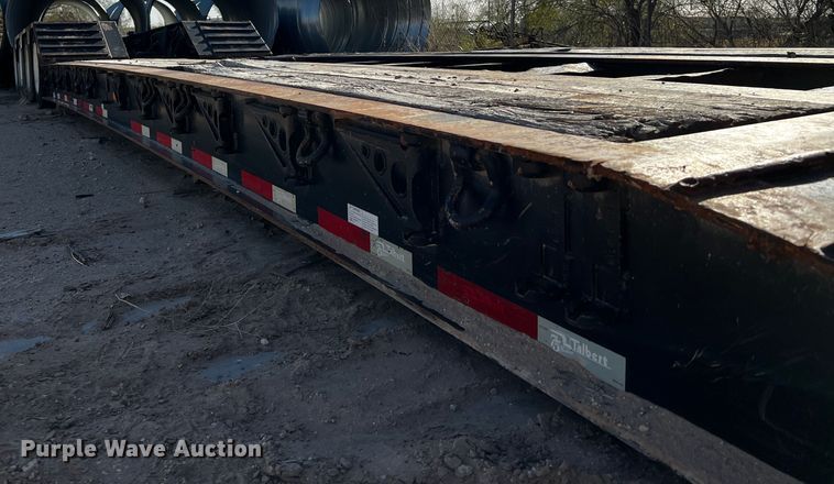 image for item DO8897 2013 Talbert  lowboy equipment trailer