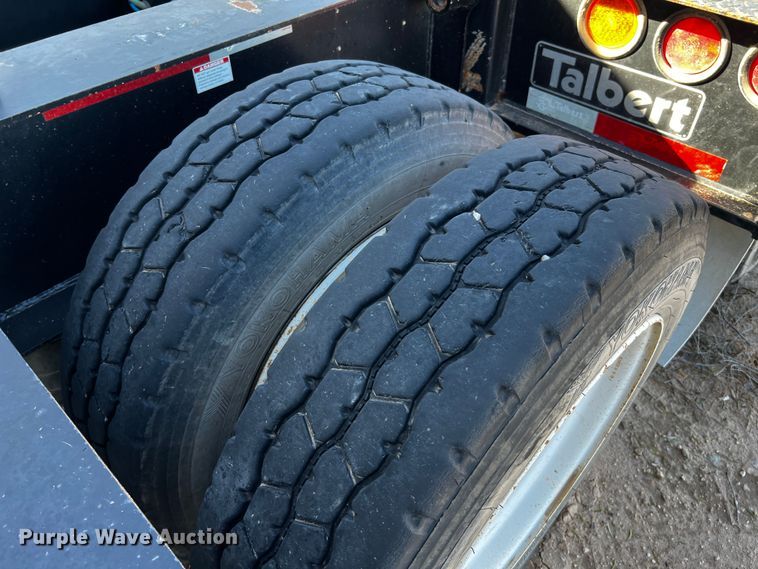 image for item DO8897 2013 Talbert  lowboy equipment trailer