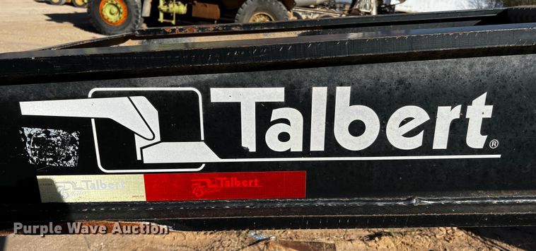 image for item DO8897 2013 Talbert  lowboy equipment trailer