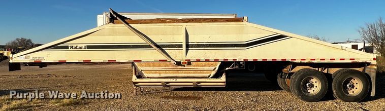 image for item DO8911 1996 Midland MG40CLAM  bottom dump trailer