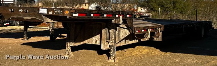 image for item DO8914 1996 Aztec  drop deck equipment trailer