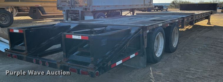 image for item DO8914 1996 Aztec  drop deck equipment trailer