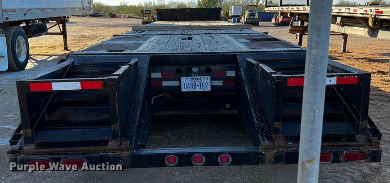 image for item DO8914 1996 Aztec  drop deck equipment trailer