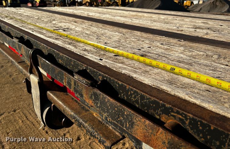 image for item DO8914 1996 Aztec  drop deck equipment trailer