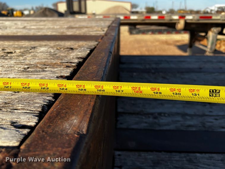 image for item DO8914 1996 Aztec  drop deck equipment trailer